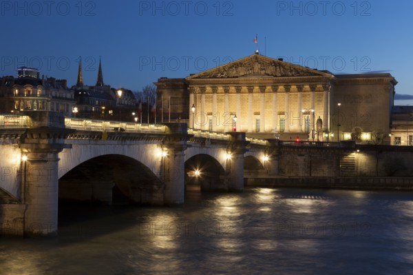 National Assembly, Paris, Ile-de-france, France, Europe