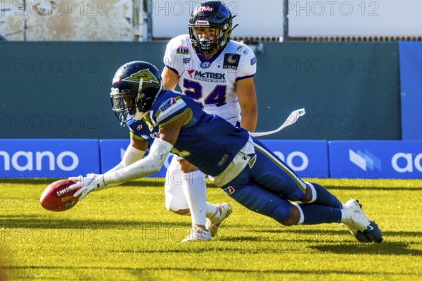 European League of Football/ Game : Frankfurt Galaxy -Stuttgart Surge July . 10. 2022 , Stuttgart, Germany, Europe
