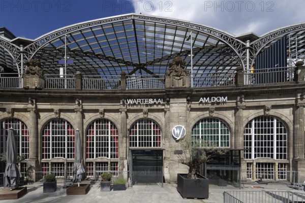 Historic old waiting room at Cologne Central Station