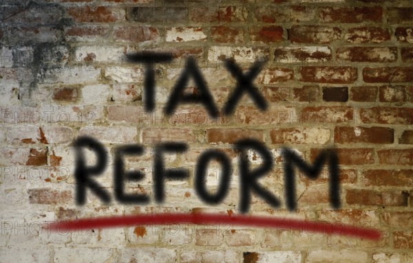 Tax Reform Concept