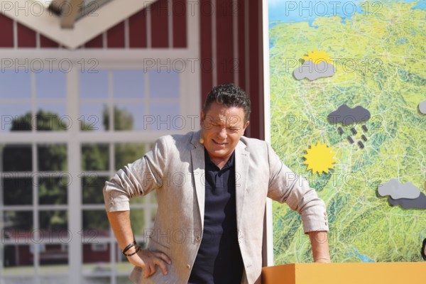 Stefan Mross (singer / presenter / entertainer) on the ARD TV programme Immer wieder sonntags, Rust, Germany / Germany
