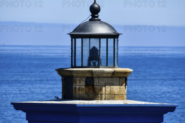 Bell on the roof of church, photo as a background, in north spain, galicia, spain