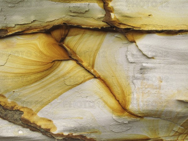 Sandstone texture with iron traces in australia, devonian stones, Australia, Oceania