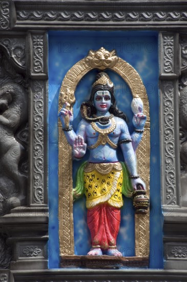 Idol of Lord Shiva Ganpati festival at Pune Maharashtra India Asia 2011