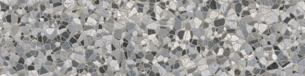 An illustration of a broken mosaic tiles texture background