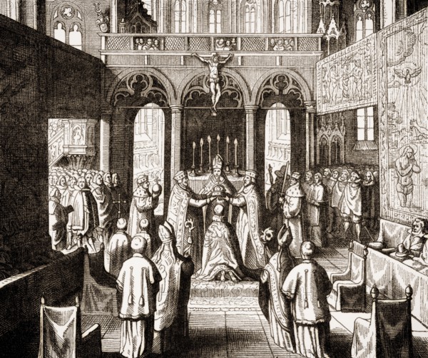 Coronation of Emperor Matthias von Habsburg, 1612, Frankfurt, Germany, Europe