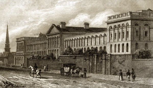 St hatch's Hospital for Lunatics, London, 18th century