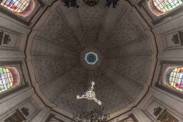 Scherpenheuvel, Flemish Brabant Region, Belgium, 04 11 2022, Arched dome of the basilica, Europe