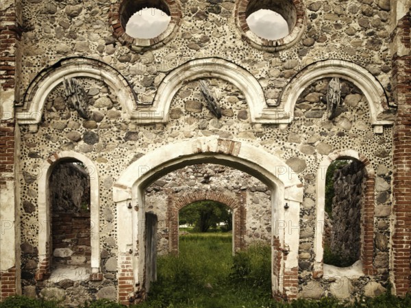 Stone ruins of the old castle