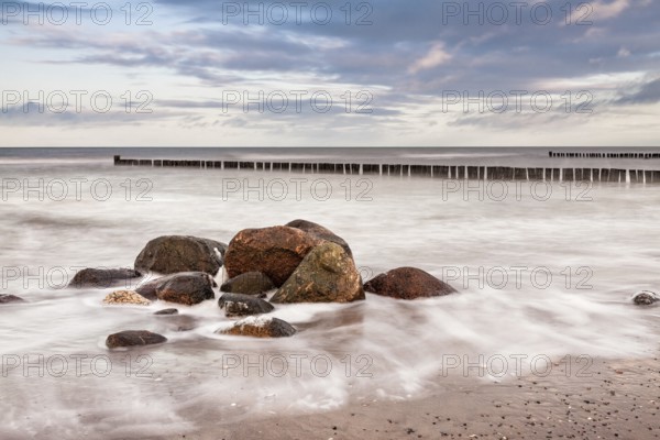 Evening on the Baltic coast near Kühlungsborn