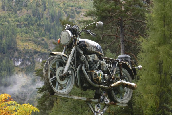 Motorbike advertising
