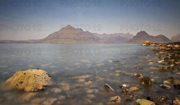 Rocks on the coast of Elgol, Isle of Skye, Scotland Scotland