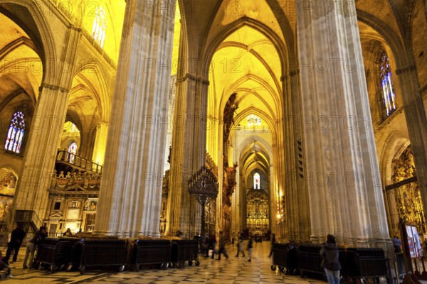 Spain, Andalusia. The Cathedral of Santa Maria de la Sede. One of the city's landmarks. Austria, Europe