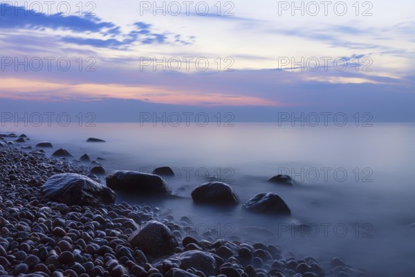 Evenings on the coast of the Baltic Sea