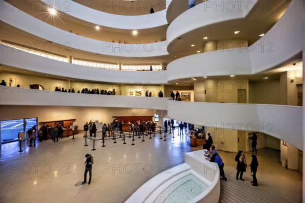 New York. Manhattan. Solomon Guggenheim Museum