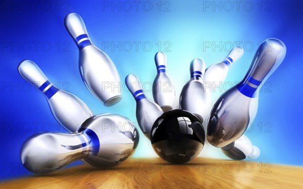 High resolution rendering of a bowling concept