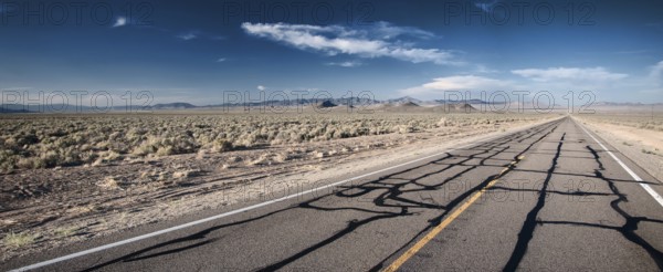 Direction Death Valley, Mojave Desert, USA, North America