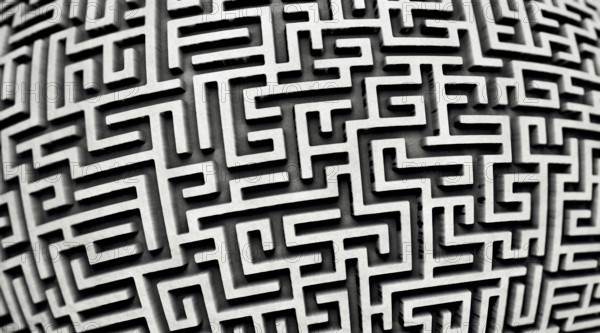 Maze Sphere 3D