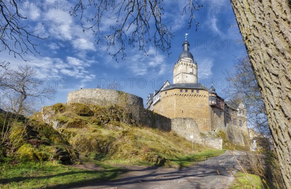 Falkenstein Castle in the Harz Mountains