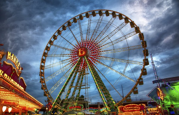 A big autumn fair, Dusseldorf
