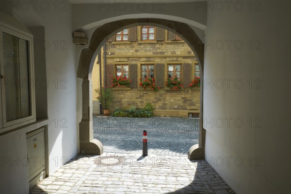 City view of Schweinfurt, Lower Franconia, Germany, Europe