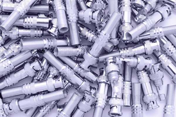 A lot of BNC connectors for video