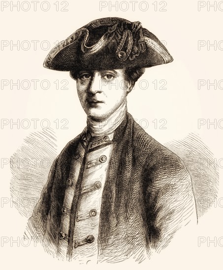 Admiral of the Fleet Richard Howe, 1st Earl Howe, 1726-1799, a British naval officer