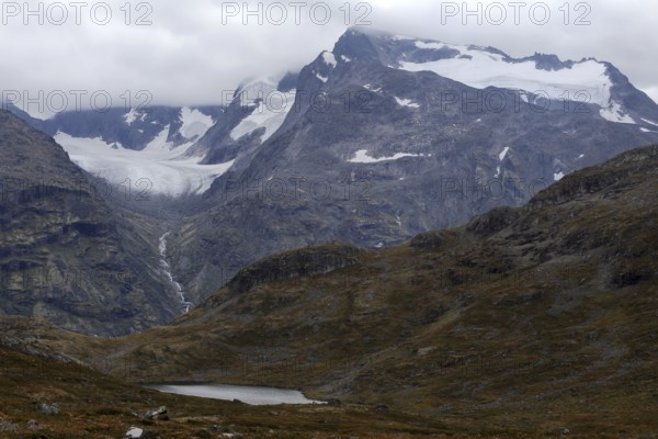 Geschäft Knutsholstind, Jotunheimen, Norwegen