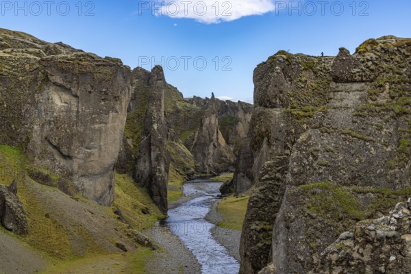Fjaðrárgljúfur, Katla volcanic area, south coast, Iceland, Europe