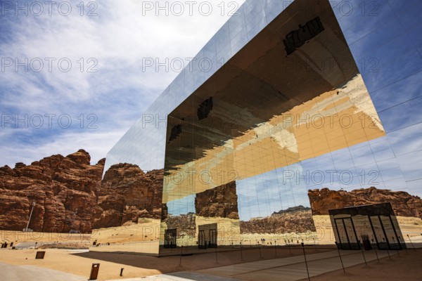 Maraya Concert Hall by the Gioforma architectural group, Al Ula, Kingdom of Saudi Arabia
