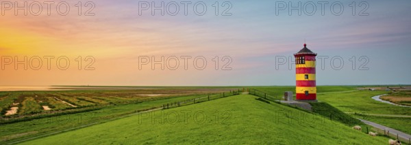 A beautiful lighthouse on the East Frisian coast