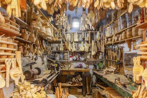Indoor Market Store from Chefchaouen, Morocco, Africa