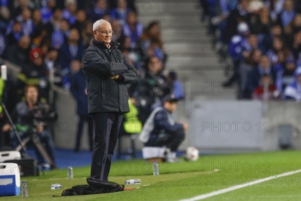 Portugal: Football Europa League, Play-Off - FC Porto vs. AS Roma - Estadio do Dragao, Porto: Coach Claudio RANIERI AS Roma