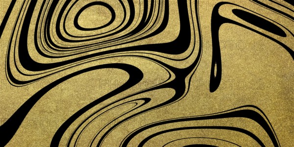 Black and gold texture for background, trendy style
