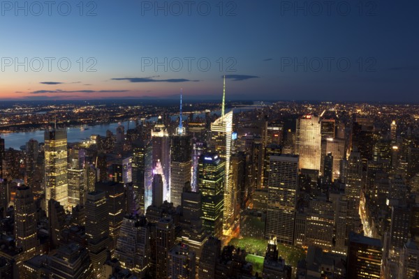 Skyscrapers, New York, USA, North America