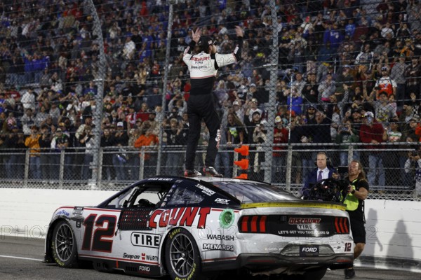 RYAN BLANEY (12) wins the Xfinity 500 at Martinsville Speedway in Ridgeway, VA, Ridgeway, United States of America
