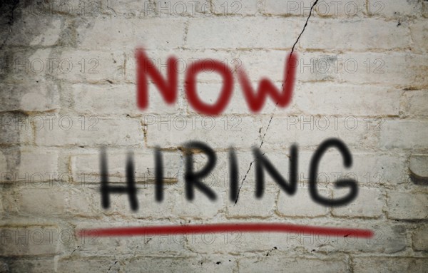 Now Hiring Concept