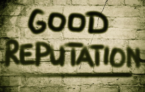 Good Reputation Concept