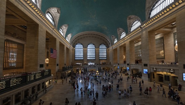 Main hall of the famous Grand Central Station in New York City, USA, North America