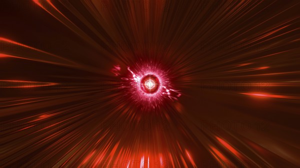 An illustration of a time warp tunnel
