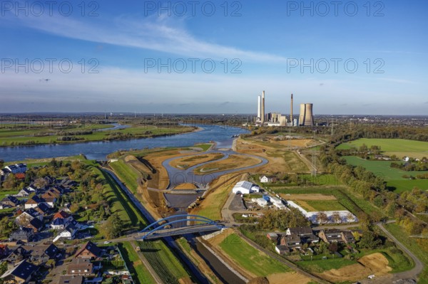Renaturation of the Emscher canal continues with the opening of a new estuary into the Rhine river. The Emscher river, located in North Rhine-Westphalia, is 83 kilometres (52 mi) long. It was used as an open waste-water canal from the end of the 19th century. Since the early 1990s, it is being restored to its natural state