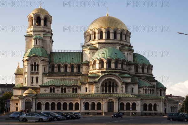 The St. Alexander Nevsky Cathedral in the historic Bulgarian capital. Sofia, Bulgaria, Europe