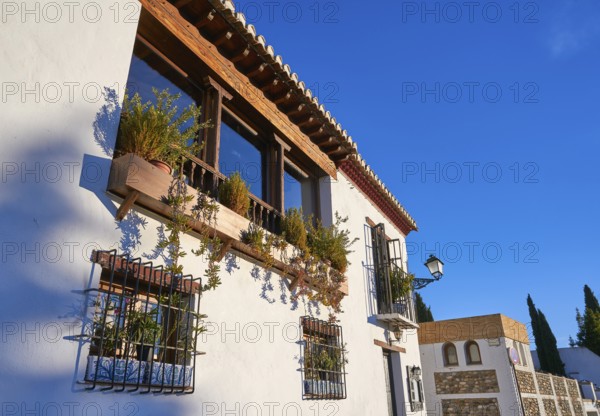 Albaicin of Granada arabic old district of Andalusia muslim Spain