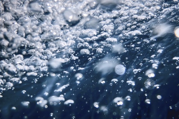 Abstract Bubbles in Water, Air Bubbles Water Background