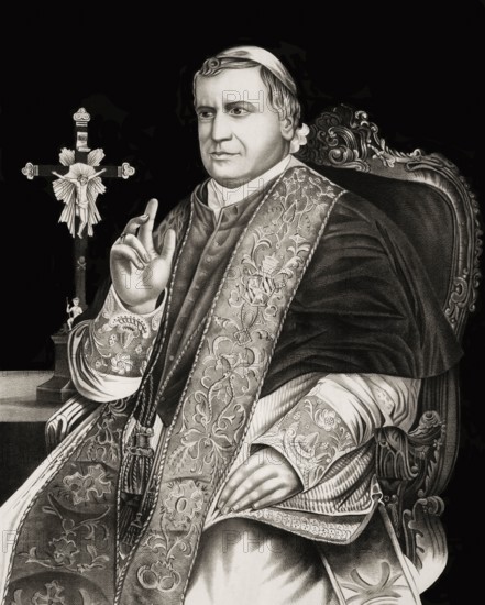 Pope Pius IX, 1792 - 1878, Giovanni Maria Mastai-Ferretti