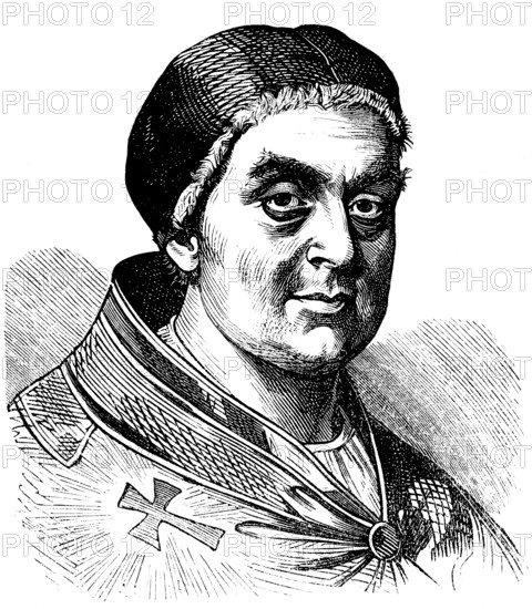 Clement VI, 1291 – 6 December 1352, Pope from 7 May 1342 to his death in 1352