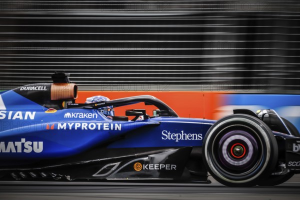 MELBOURNE, AUSTRALIA - MARCH 15: Alexander Albon of Thailand drives the Atlassian Williams Racing FW47 during third practice in the 2025 Australian Grand Prix at Albert Park in Melbourne, Australia, Oceania