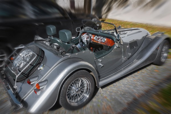 Morgan Roadster plus 8, Upper Bavaria, Bavaria, Germany, Europe