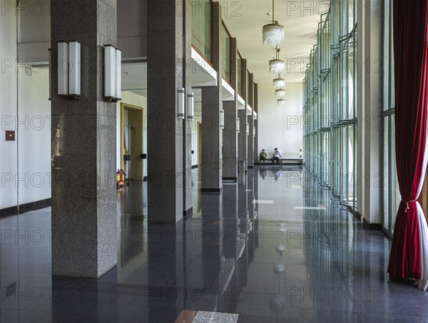 Ho Chi Minh City, Vietnam, 7 March 2023: The Reunification Palace in Ho Chi Minh City Vietnam, officially known as the Independence Palace, is an outstanding building with deep-rooted historical and political significance, Asia