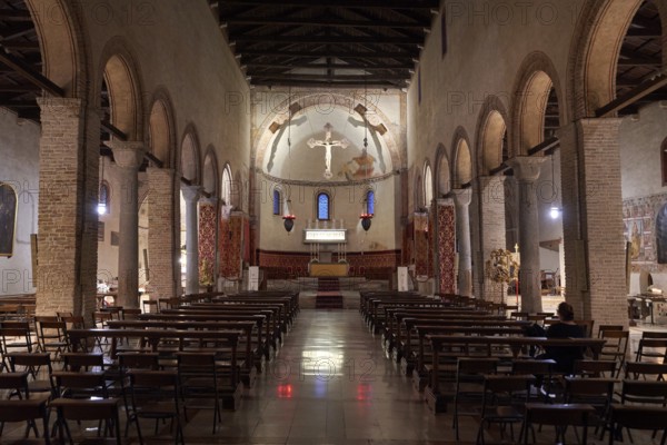 Cathedral of Caorle, Upper Adriatic, Italy, Europe